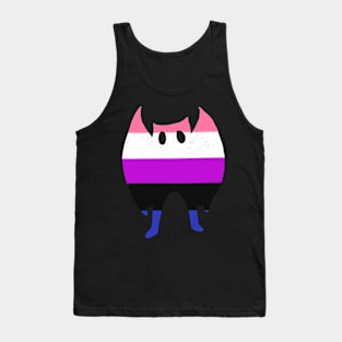 Mothman gender fluid pride Tank Top